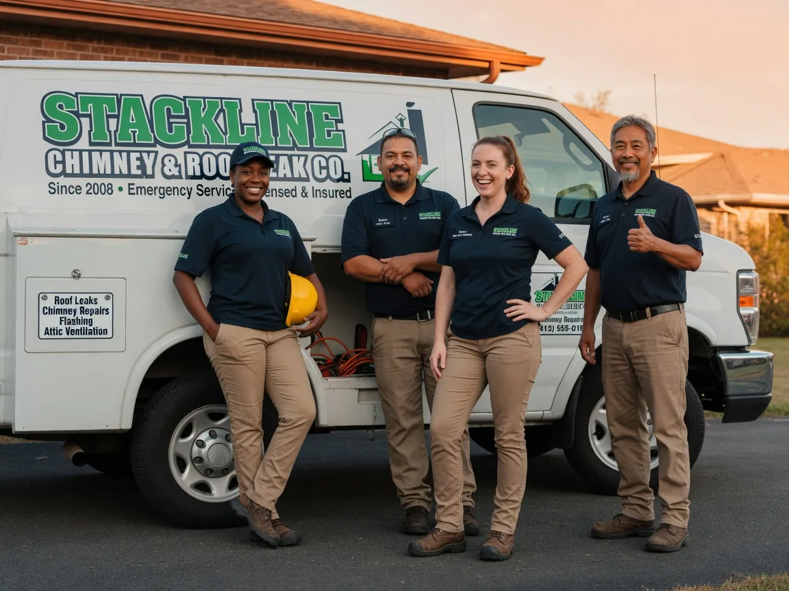 Chimney flashing repair company in Kingsford, MI